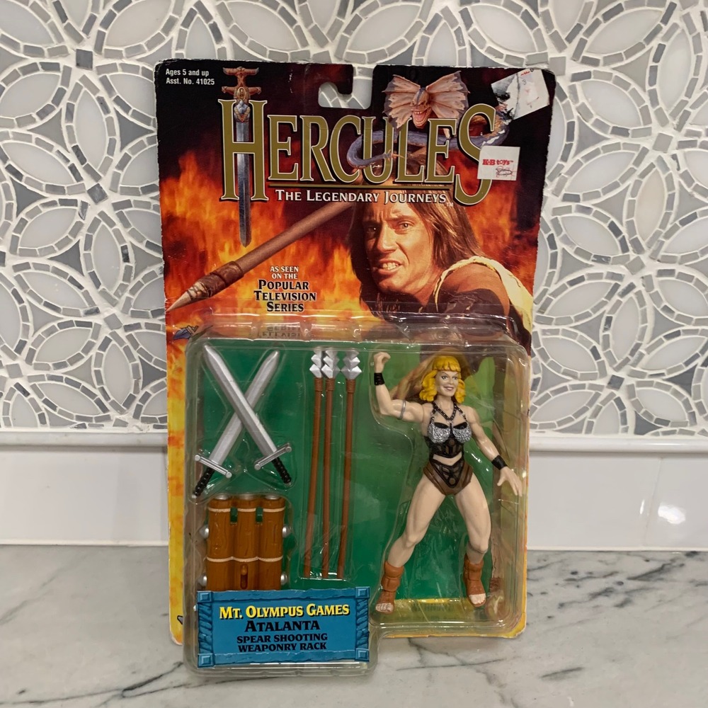 1997 Toy Biz Hercules‎ "Atalanta" Action Figure – Mt. Olympus Games Edition